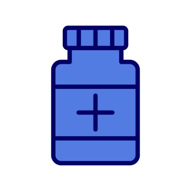 Uyuşturucu. Web simgesi basit illüstrasyon