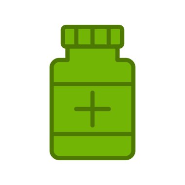 Uyuşturucu. Web simgesi basit illüstrasyon