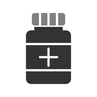 Uyuşturucu. Web simgesi basit illüstrasyon