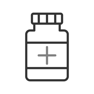 Uyuşturucu. Web simgesi basit illüstrasyon