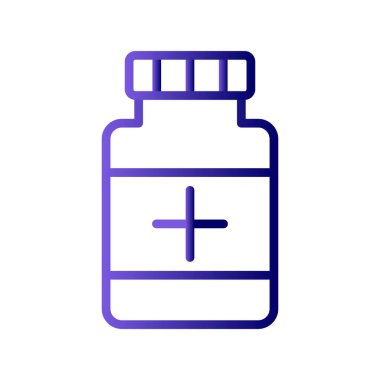 Uyuşturucu. Web simgesi basit illüstrasyon