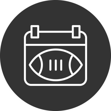 Olay simgesi, vektör illüstrasyonu