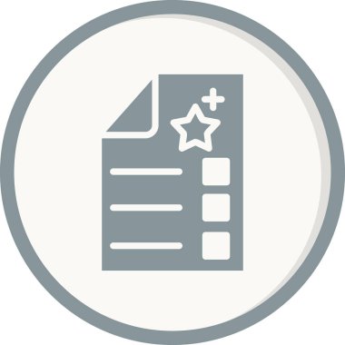 Dosya. Web simgesi basit illüstrasyon