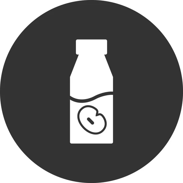 Иконка Соевого Молока Векторная Иллюстрация — стоковый вектор