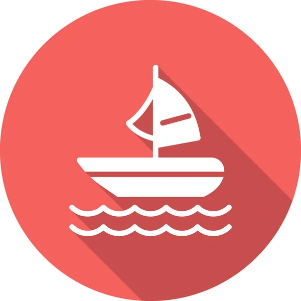 Boat Icon Vector Illustration — 스톡 벡터