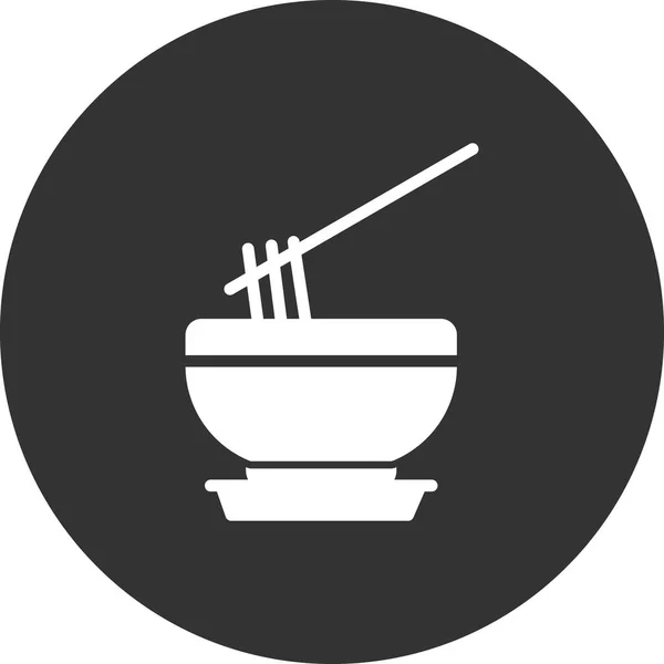 Bowls Icon Vector Illustration — стоковый вектор