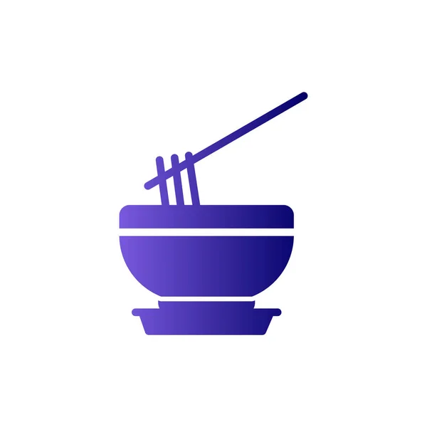 Bowls Icon Vector Illustration — Stockvector