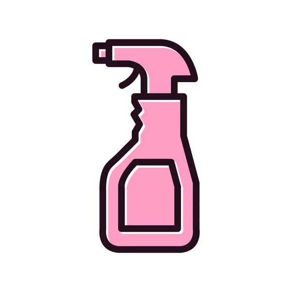 Spray Ikona Web Prosta Ilustracja — Wektor stockowy