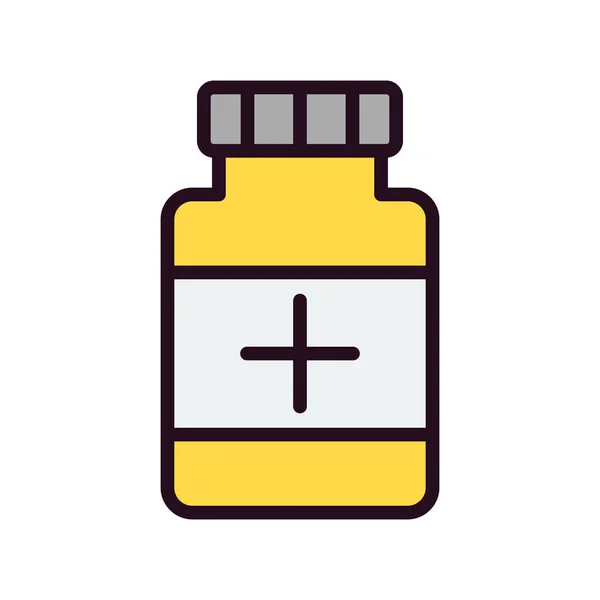 Drug Web Icon Simple Illustration — Stock Vector