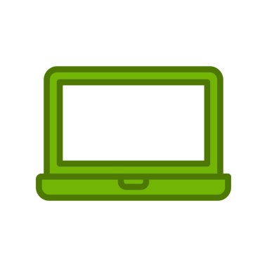 modern dizüstü bilgisayar simgesi, vektör illüstrasyon tasarımı