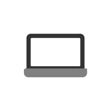 modern dizüstü bilgisayar simgesi, vektör illüstrasyon tasarımı