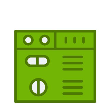 Web sitesi simgesi, vektör illüstrasyon tasarımı 