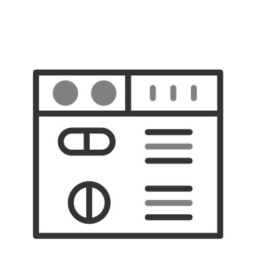 Web sitesi simgesi, vektör illüstrasyon tasarımı 