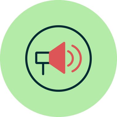 Modern simgeyi tanıtmanın vektör illüstrasyonu