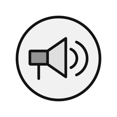 vector illustration of Promote modern icon