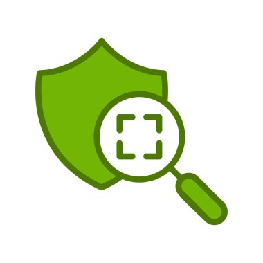 güvenlik simgesi vektör illüstrasyonu 