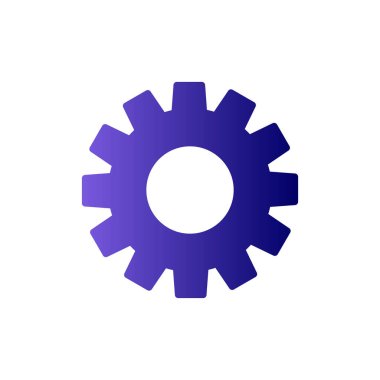 Ayarlar. Web simgesi basit illüstrasyon 