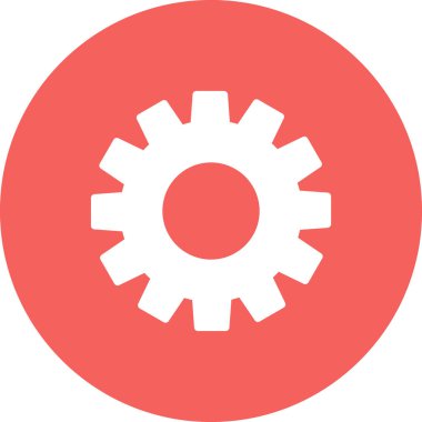 Ayarlar. Web simgesi basit illüstrasyon 