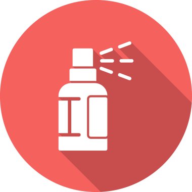 Sprey şişe simgesinin vektör illüstrasyonu