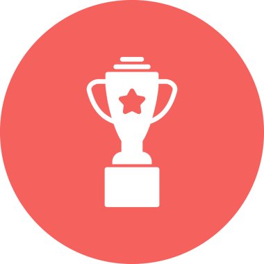 Kupa ikonu vektörü. İnce çizgi işareti. izole edilmiş sınır sembolü çizimi