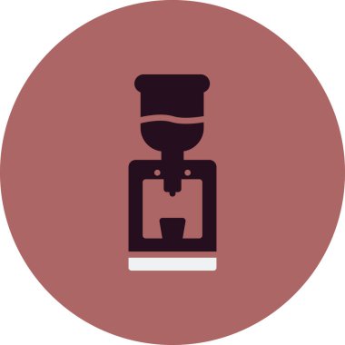 Su Soğutucusunun Vektör İllüstrasyonu