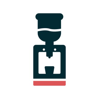 Su Soğutucusunun Vektör İllüstrasyonu