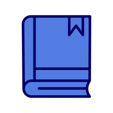 Kitap simgesi, modern vektör illüstrasyon tasarımı