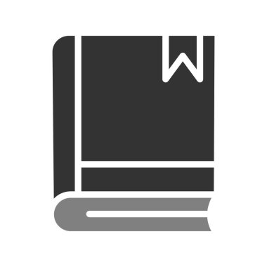 Kitap simgesi, modern vektör illüstrasyon tasarımı