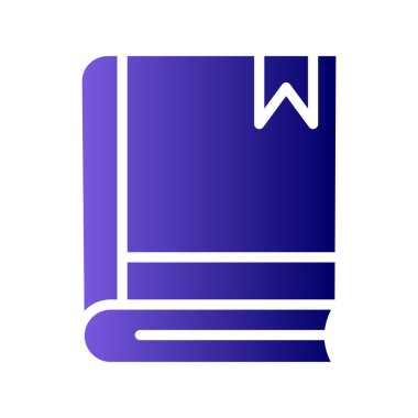 Kitap simgesi, modern vektör illüstrasyon tasarımı