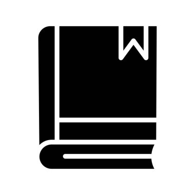 Kitap simgesi, modern vektör illüstrasyon tasarımı