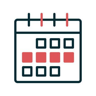 calendar, planner. simple illustration