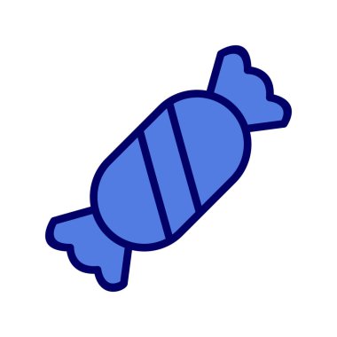 - Şeker. Web simgesi basit illüstrasyon