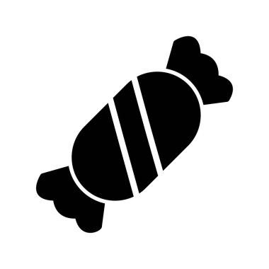 - Şeker. Web simgesi basit illüstrasyon