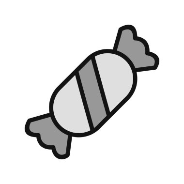 - Şeker. Web simgesi basit illüstrasyon