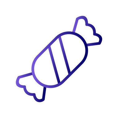 - Şeker. Web simgesi basit illüstrasyon