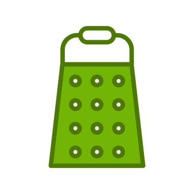 peynir rende kutsal kişilerin resmi, vektör çizim