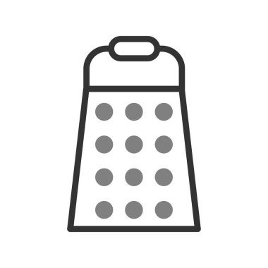 peynir rende kutsal kişilerin resmi, vektör çizim