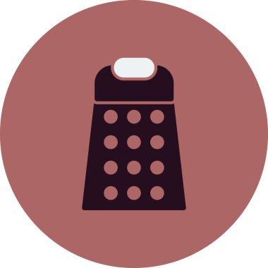 peynir rende kutsal kişilerin resmi, vektör çizim