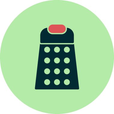 peynir rende kutsal kişilerin resmi, vektör çizim