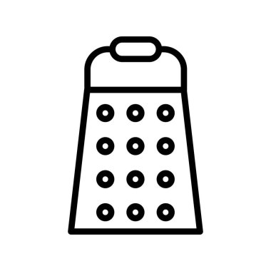 peynir rende kutsal kişilerin resmi, vektör çizim