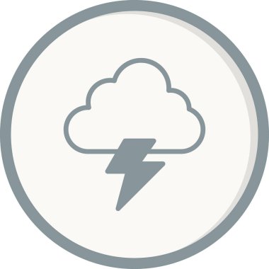 Fırtına burcu. Bulut ve Şimşek simgesi