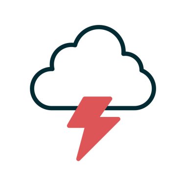 Fırtına burcu. Bulut ve Şimşek simgesi