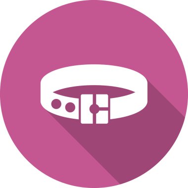 Yaka simgesi, vektör illüstrasyonu