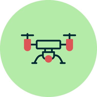 İHA. Web simgesi basit illüstrasyon