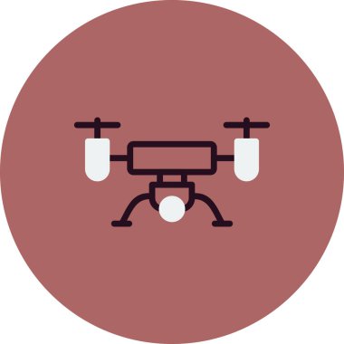 İHA. Web simgesi basit illüstrasyon