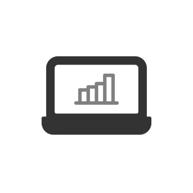 para büyüme kavramı basit simge, vektör illüstrasyonu