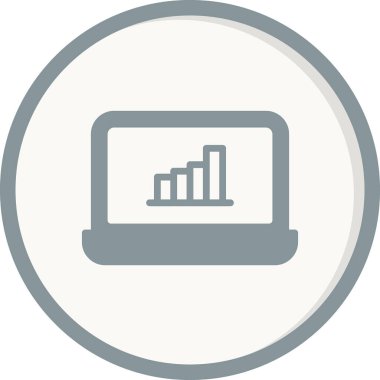 para büyüme kavramı basit simge, vektör illüstrasyonu