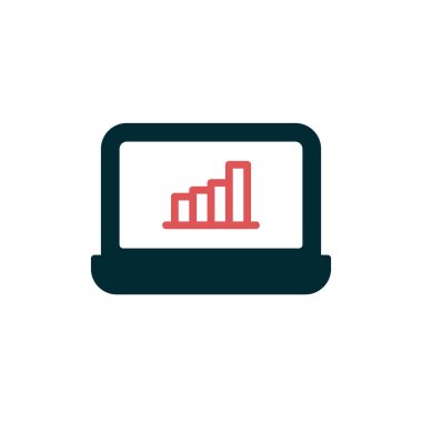 para büyüme kavramı basit simge, vektör illüstrasyonu