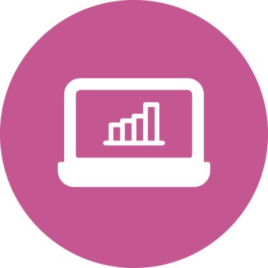 para büyüme kavramı basit simge, vektör illüstrasyonu