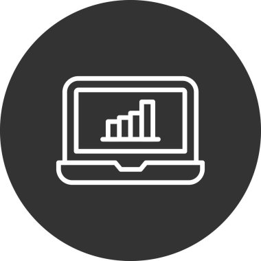 para büyüme kavramı basit simge, vektör illüstrasyonu